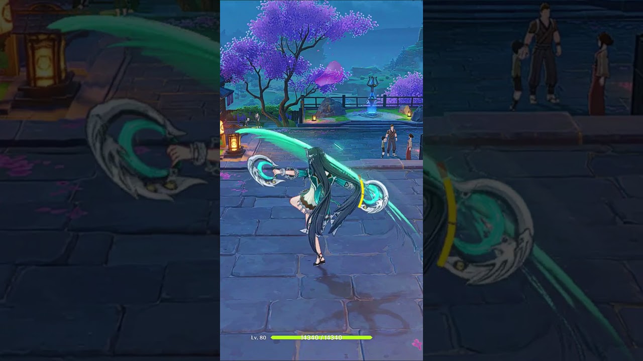 Only Lan Yan's charge attack can do this! #genshinimpact #LanYan