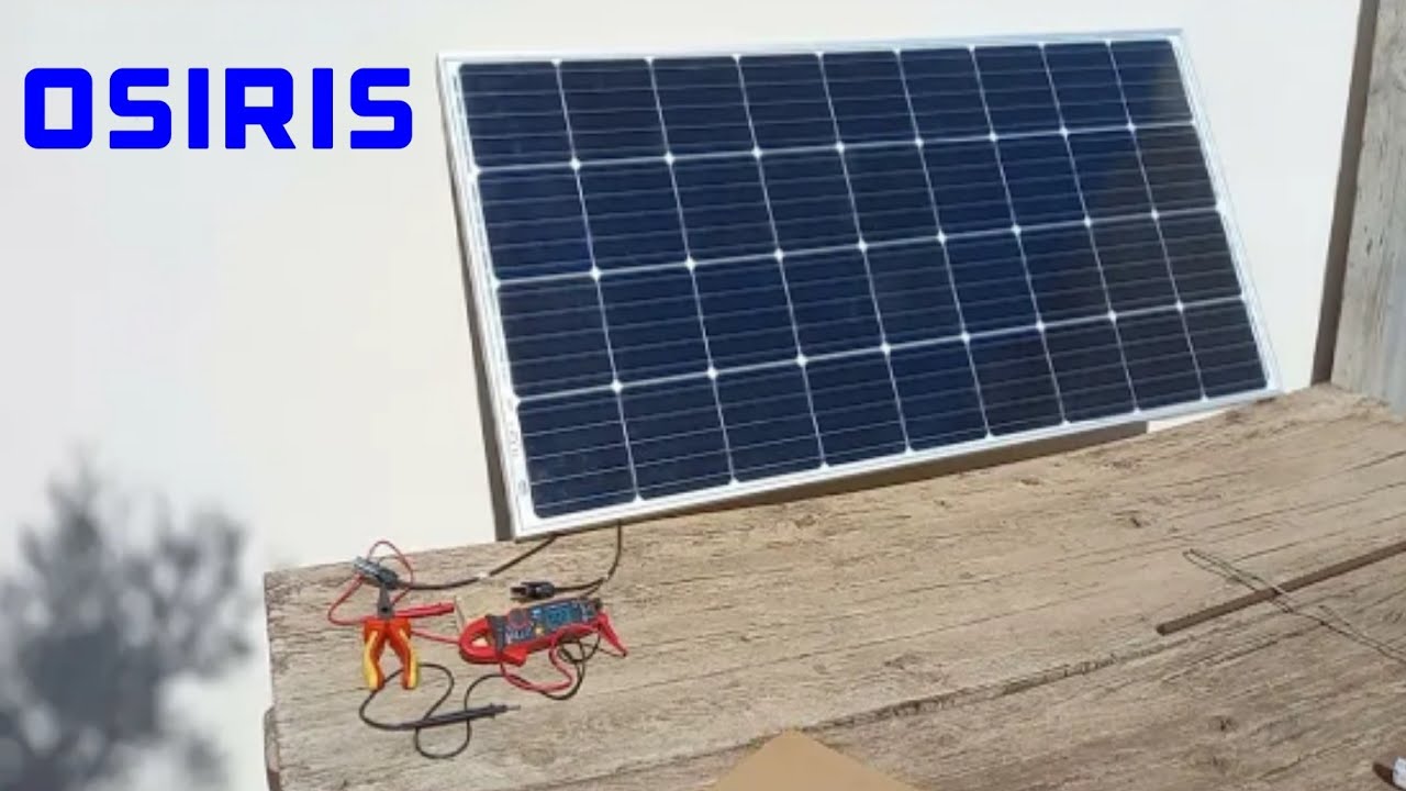 24. INFO. Que pruebas hacer a un panel solar para comprobar si está  bien ? Autocaravanas.