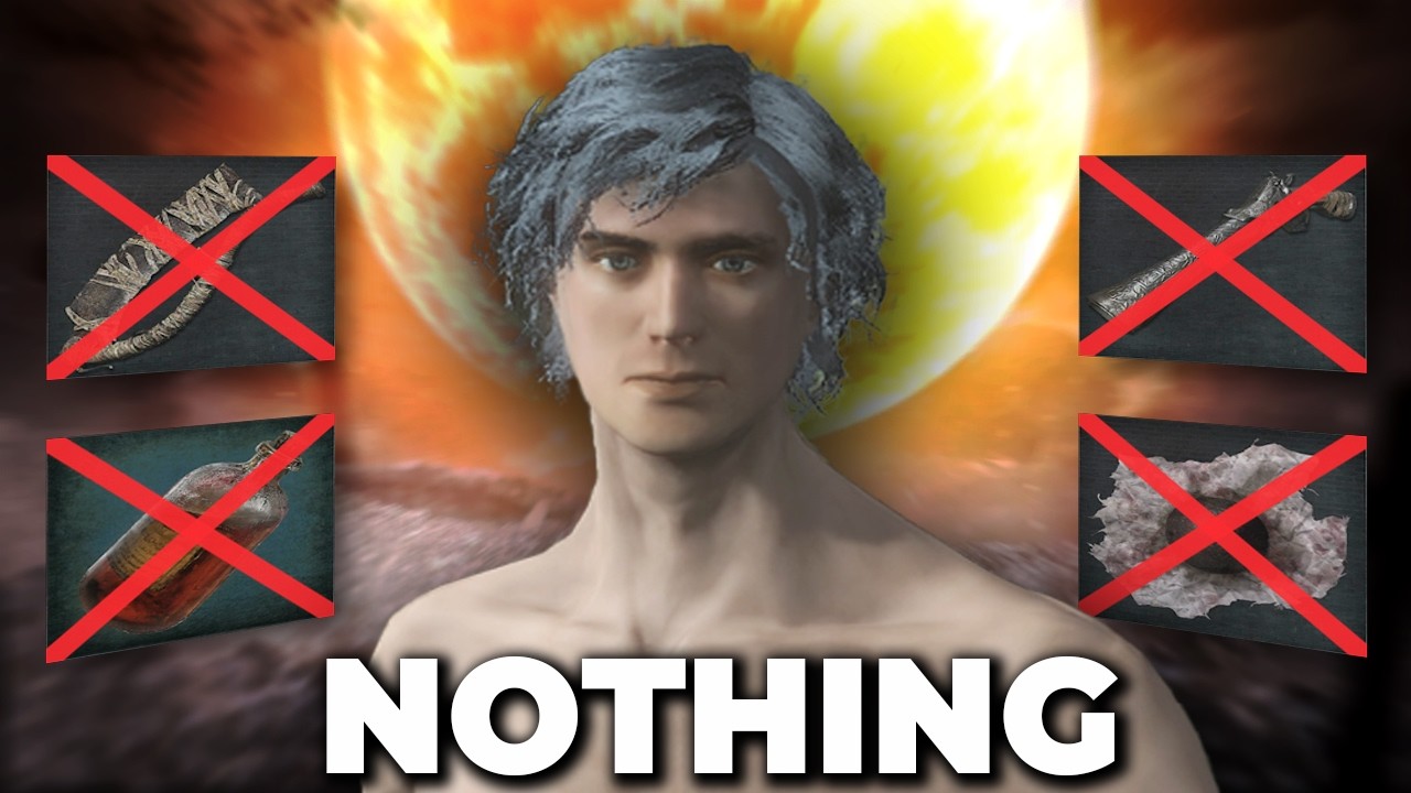 Can You Beat Bloodborne using NOTHING?