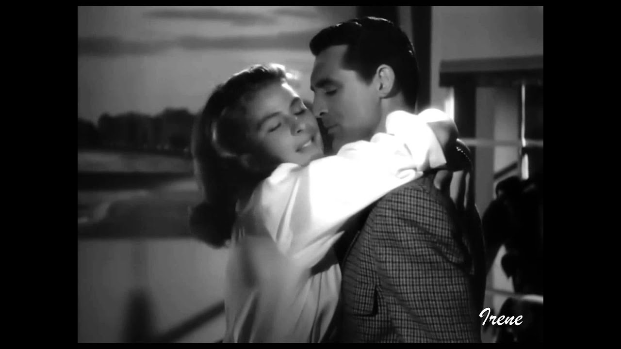Ingrid Bergman and Cary Grant