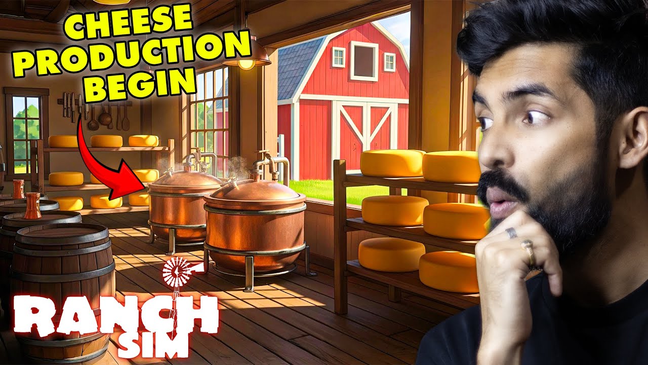 Finally Making Cheese in My Custom Factory on the Ranch  🧀