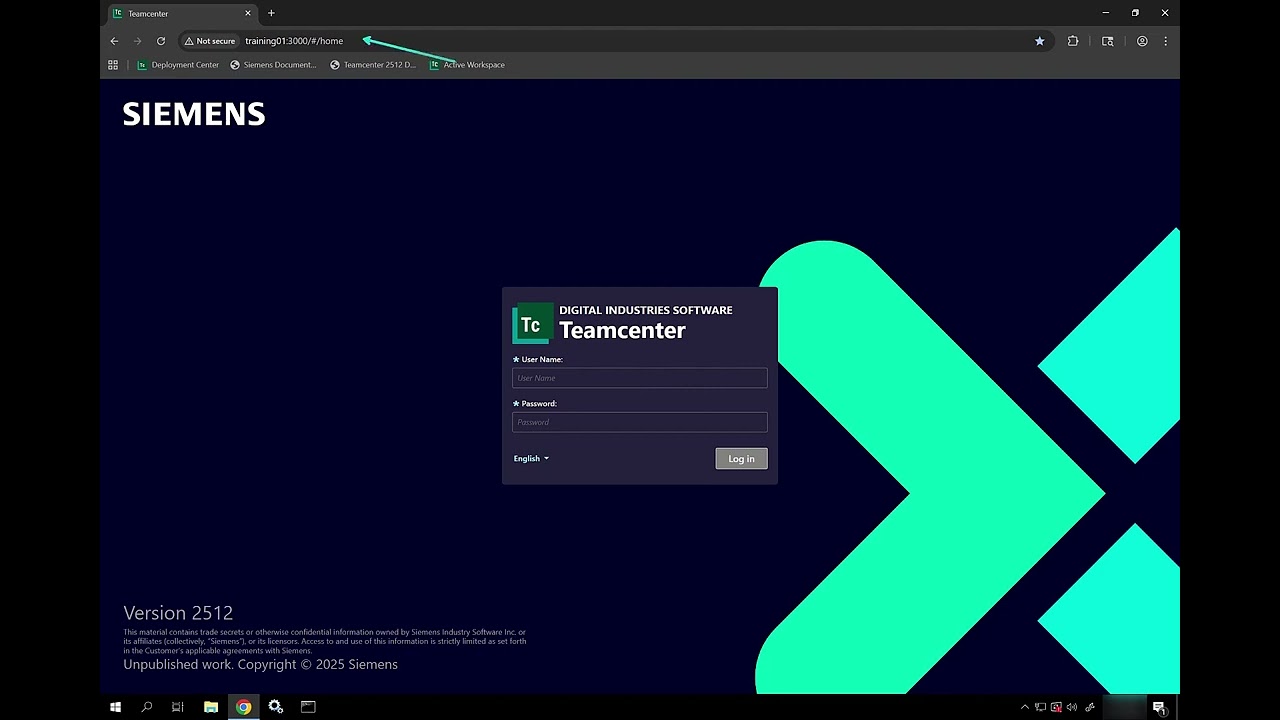 Teamcenter 2512: Introduction to the Active Workspace Client