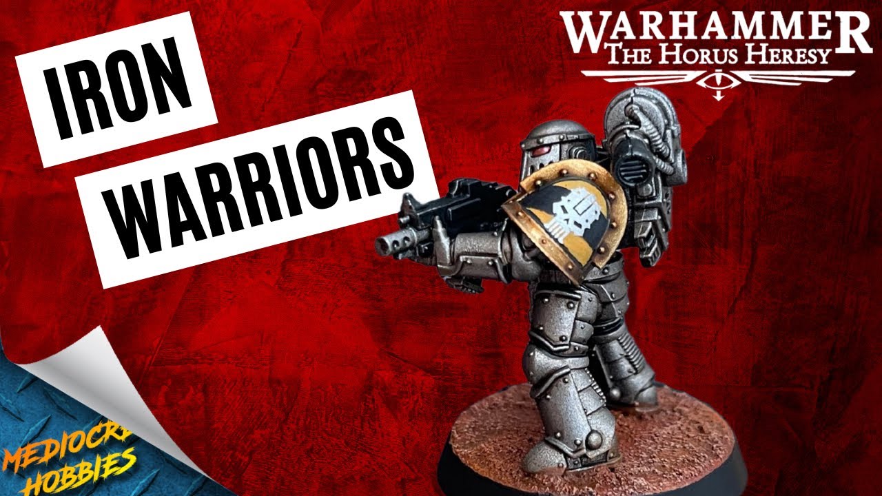 Heresy Made Easy! How to paint Legions: Iron Warriors!