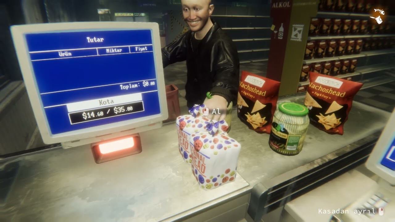 HELLMART KASA BOZULDU KUYRUK OLUŞTU #youtubegaming #hellmart #korkuoyunu #keşfet #oyun
