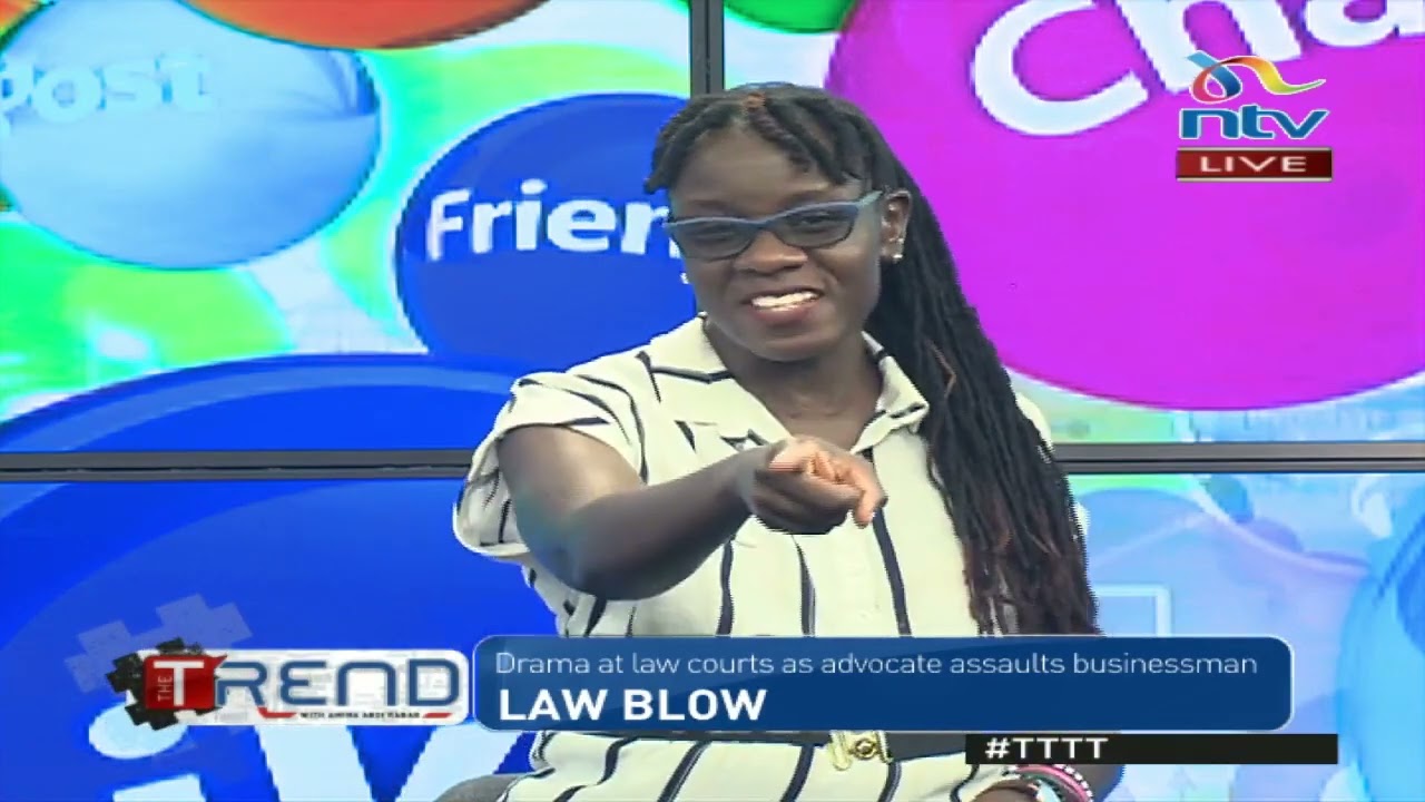 Drama in court as lawyer attacks businessman in child support case | #thetrend
