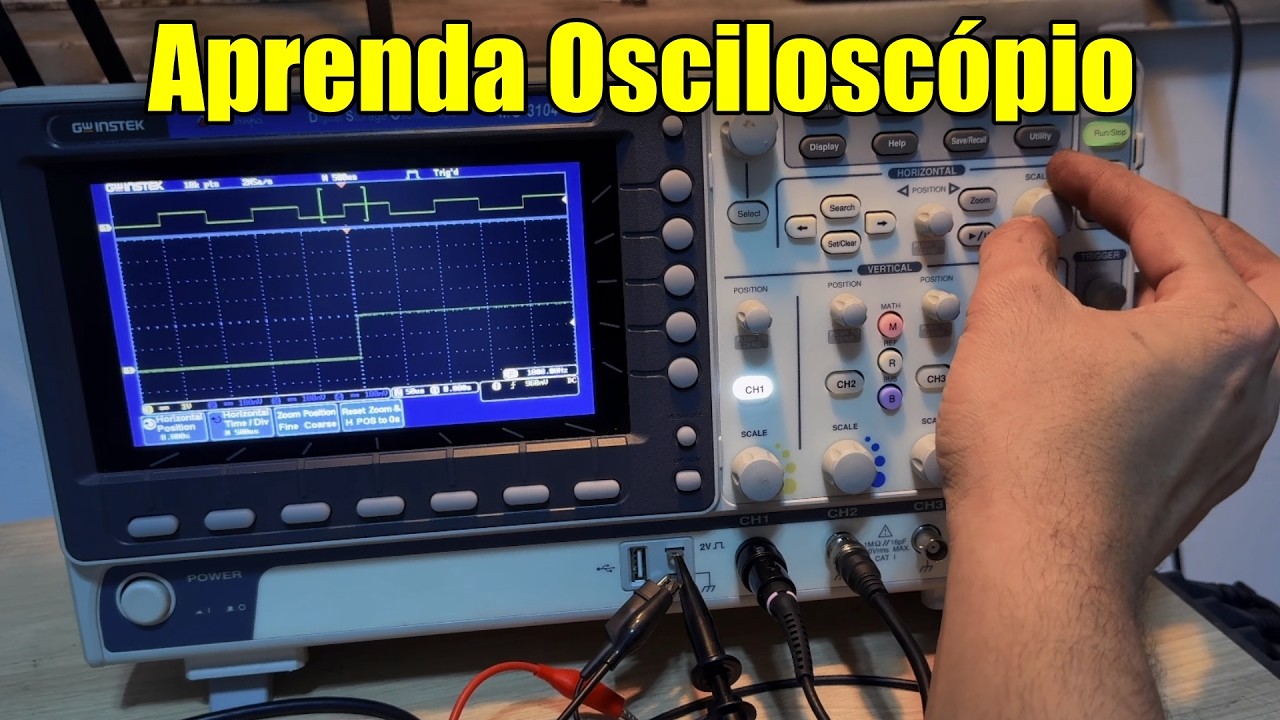 Como Utilizar um Osciloscópio - Principais Funcionalidades