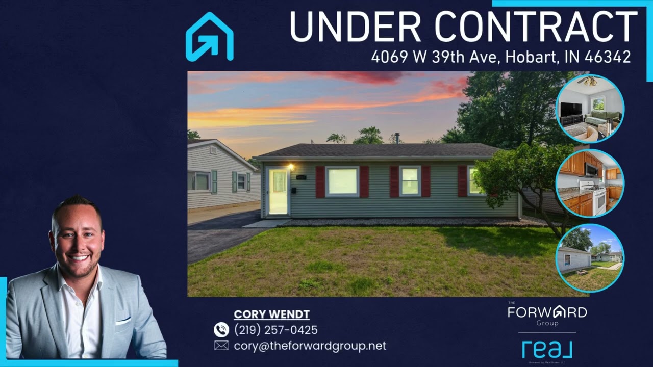 UNDER CONTRACT! 4069 W 39th Ave, Hobart, IN 46342