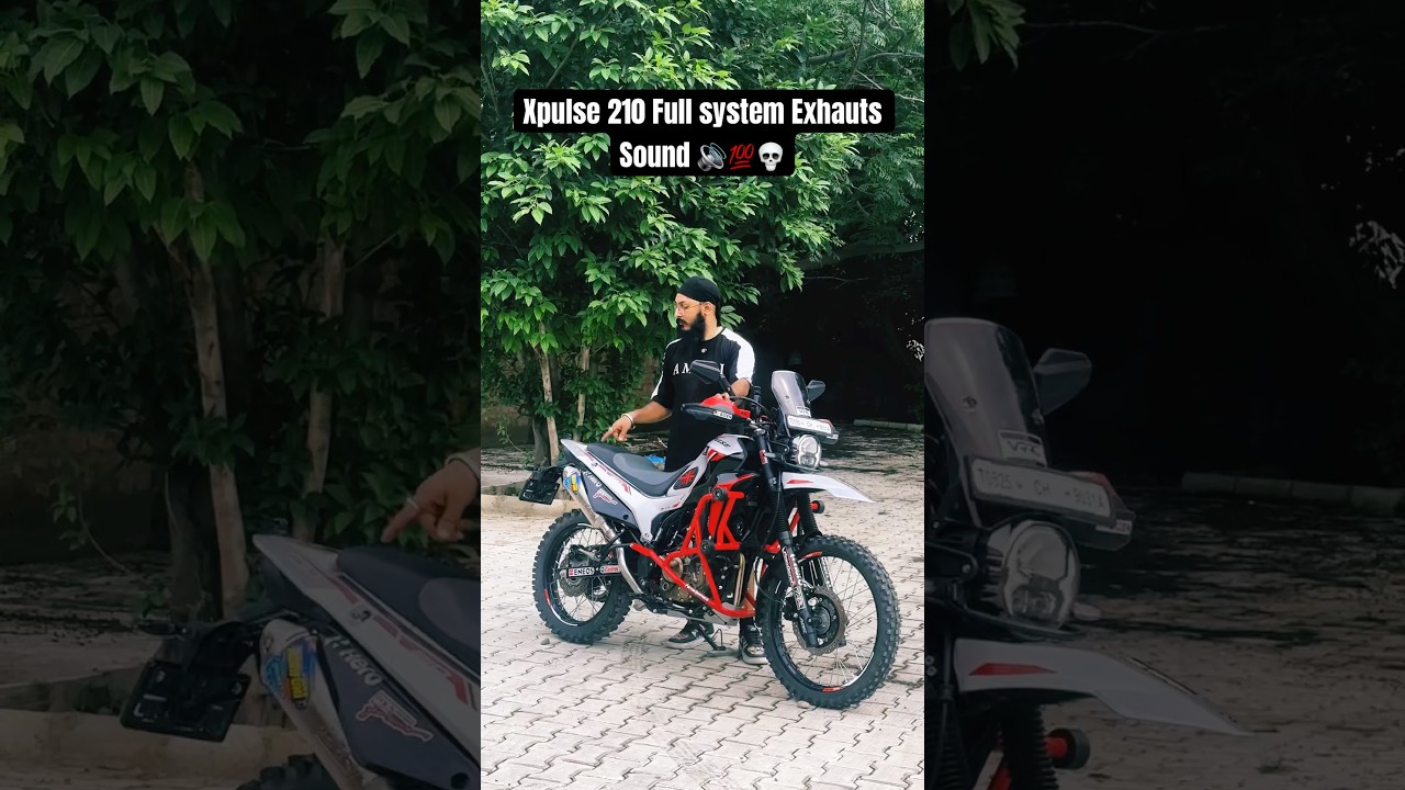 XPULSE 210 Norifumi Exhaust | Xpulse 210 Exhaust Sound | Xpulse 210 accessories | Xpulse 210 Shorts