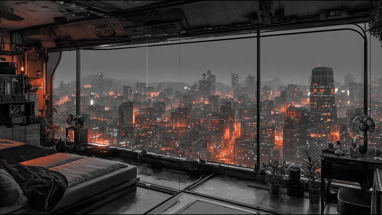 10시간 아포칼립스 엠비언트 뮤직, 빗소리, 수면 음악 10 Hour Of Apocalypse Ambient Music, Rain Sound, Sleep, Relaxing
