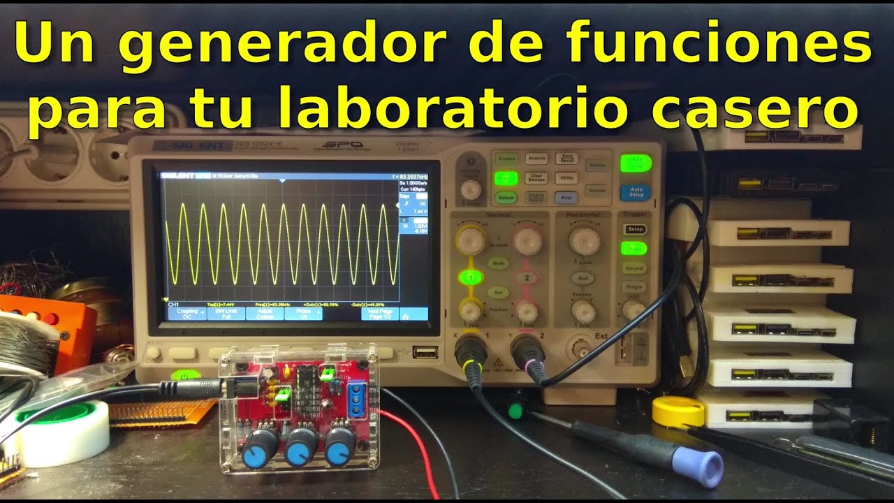 037 - Montando un generador de funciones XR2206 para nuestro laboratorio casero de radio