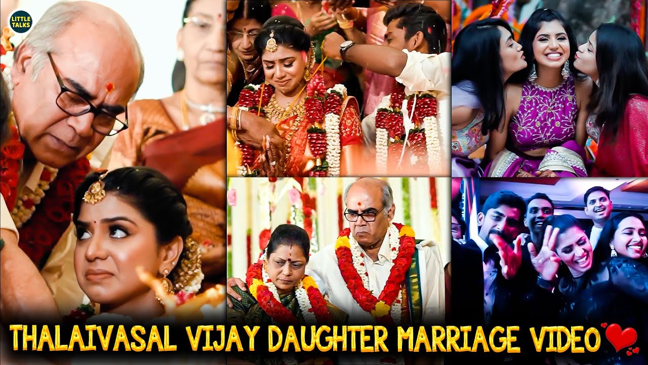 கண்கலங்கிய Thalaivasal Vijay 🥺 Jayaveena Weds Cricketer Aparajith - Emotional Wedding Moments