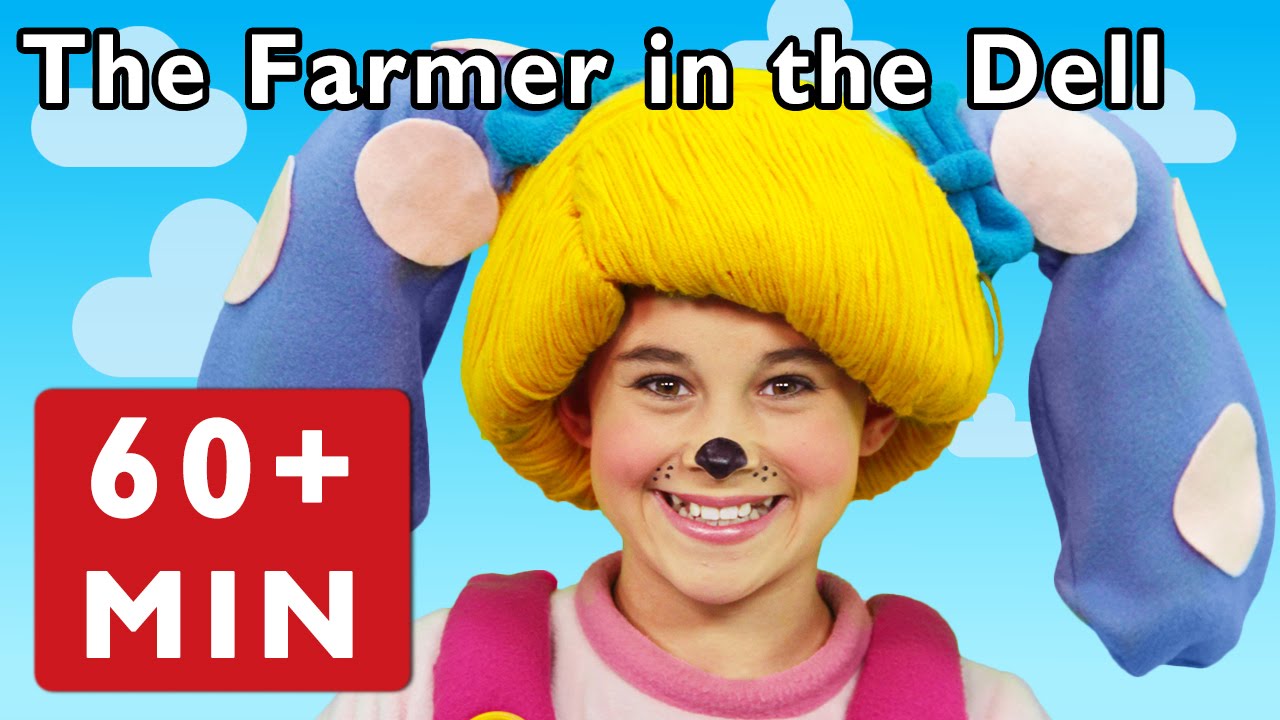 The Farmer in the Dell and More | Nursery Rhymes from Mother Goose Club!