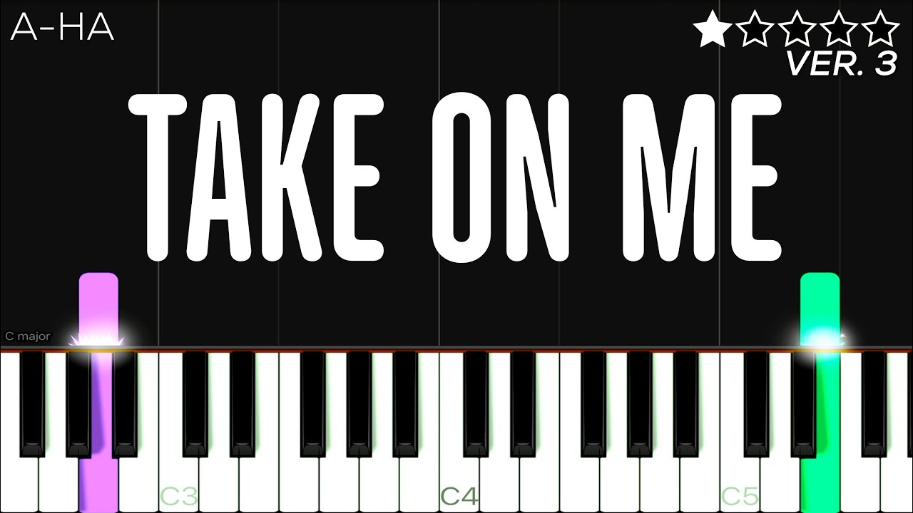 a-ha - Take On Me | EASY Piano Tutorial