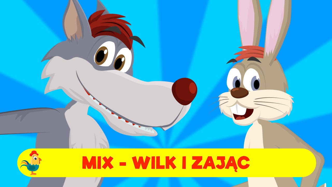 MIX WILK I ZAJĄC - 30 MINUT - ŚPIEWAJĄCE BRZDĄCE PIOSENKI DLA DZIECI