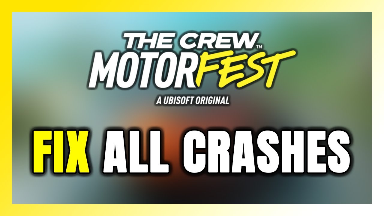 How to FIX The Crew Motorfest Crashing, Freezing, Not Launching, Stuck & Black Screen