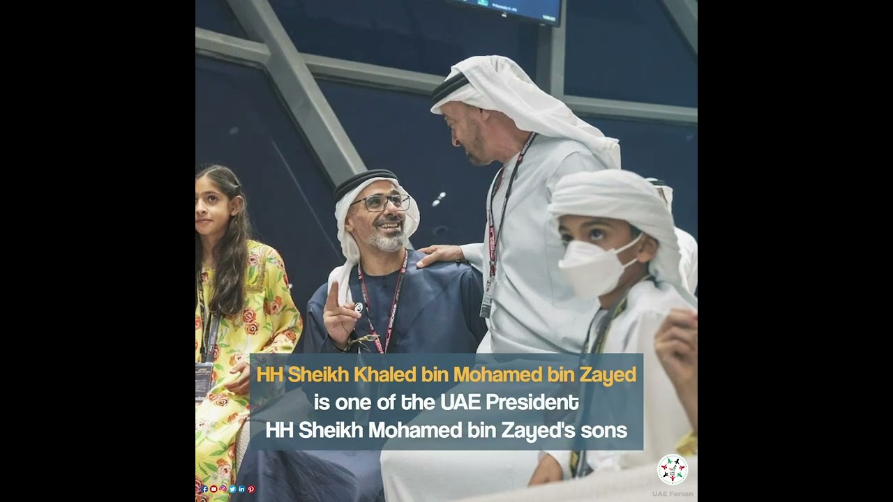 Meet HH Sheikh Khaled bin Mohamed bin Zayed Al Nahyan