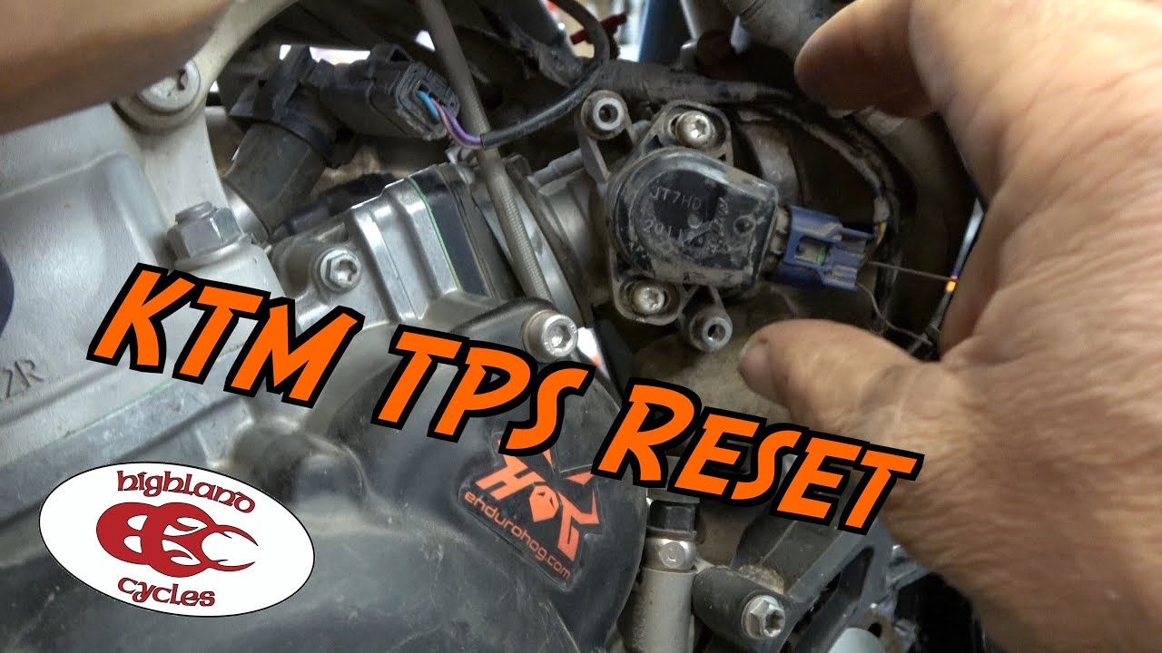 KTM TPS Reset | TPS Calibration | 2023 KTM 300XC | KTM TBI fouling plugs
