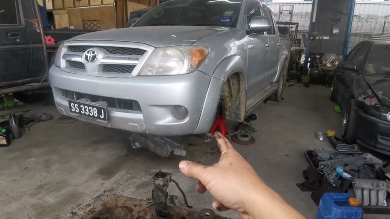 Hilux 4WD | akibat pakai 4x4 di aspal | penjelasaan kegunaan h2, h4, l4