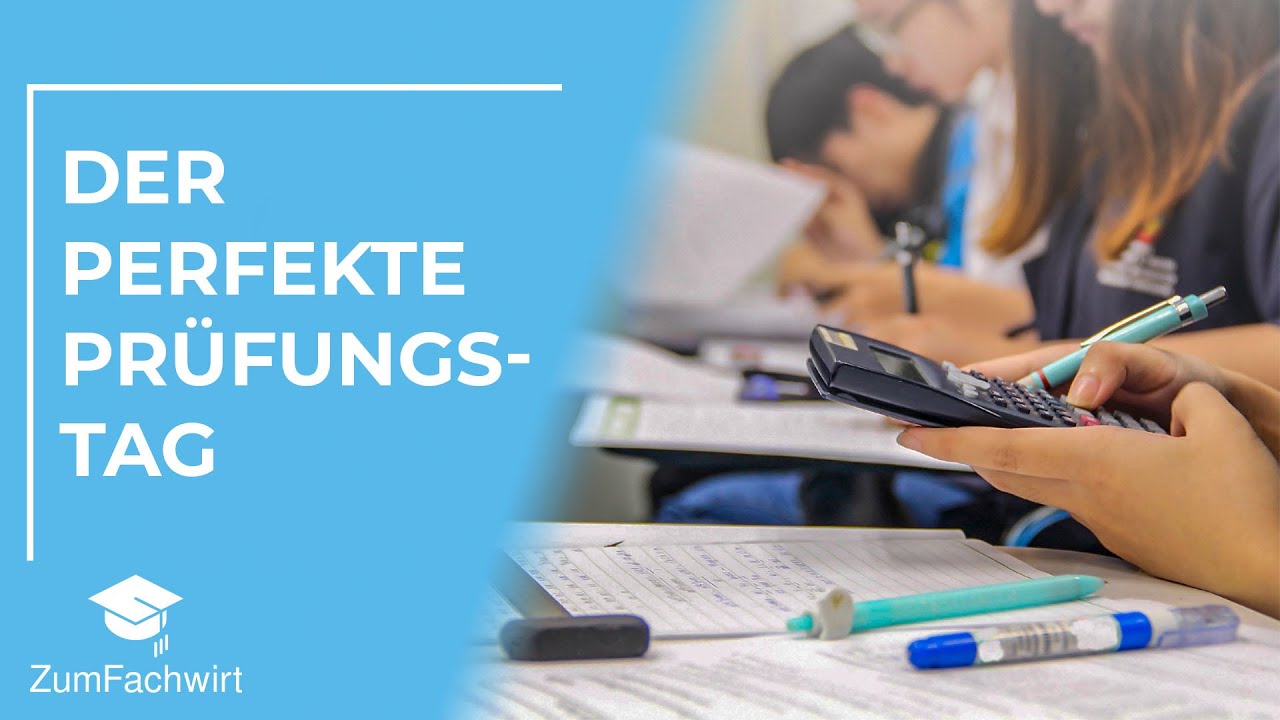 Prüfung zum Fachwirt: Mit diesen Checklisten wird der Prüfungstag perfekt!