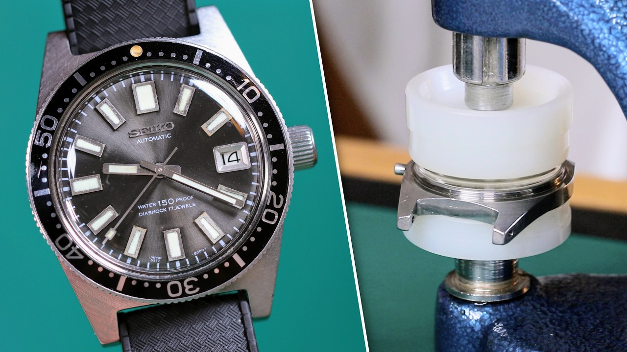 I Built A $3000 Vintage Watch Using Genuine Parts