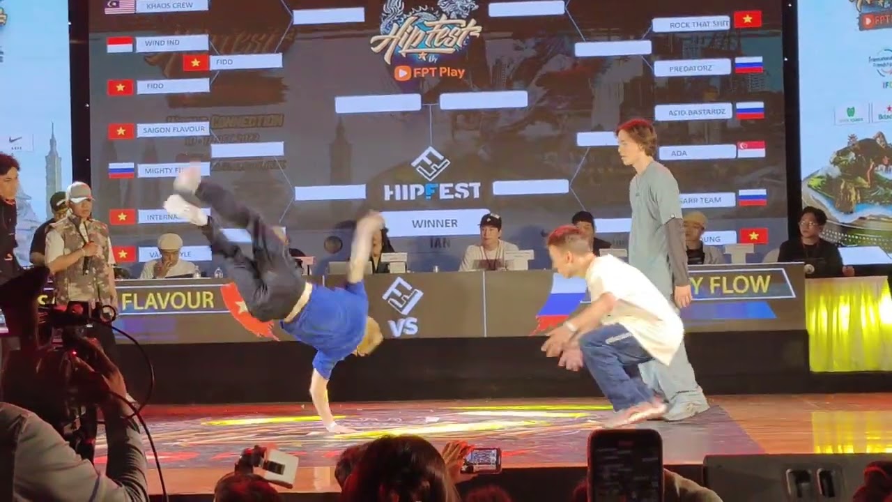 hipfest 2022 | Top 16 | Saigon Flavour 🇻🇳 vs Mighty Flow🇷🇺 | 4vs4 Breaking