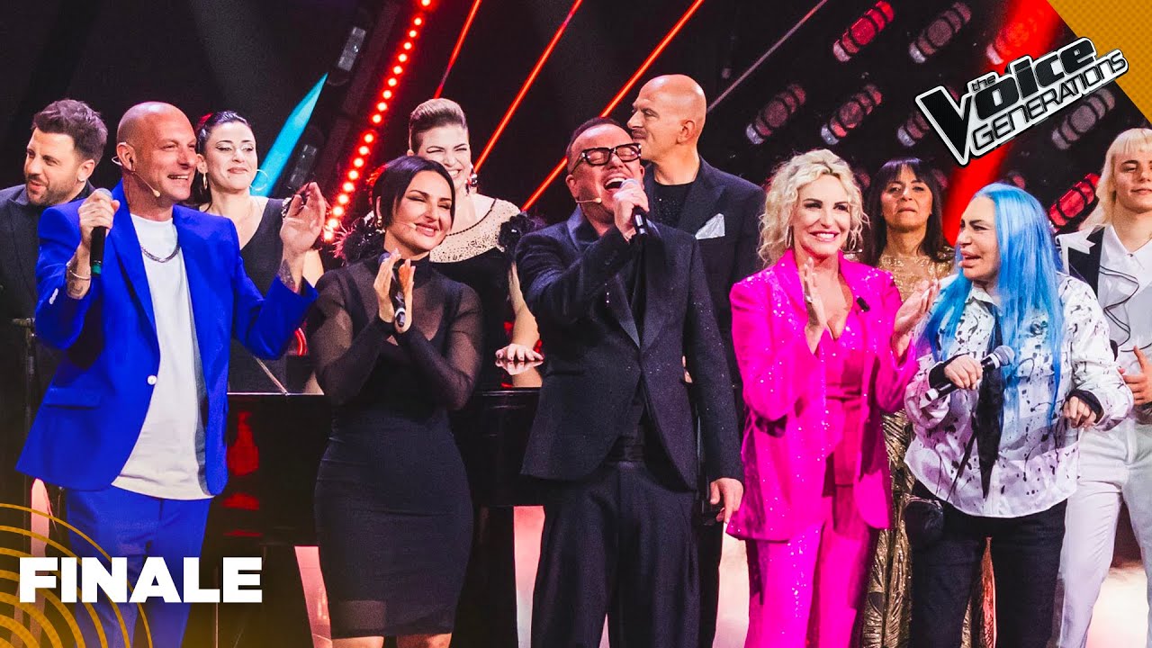 Tutti i coach cantano con i concorrenti di The Voice Generations | Finale