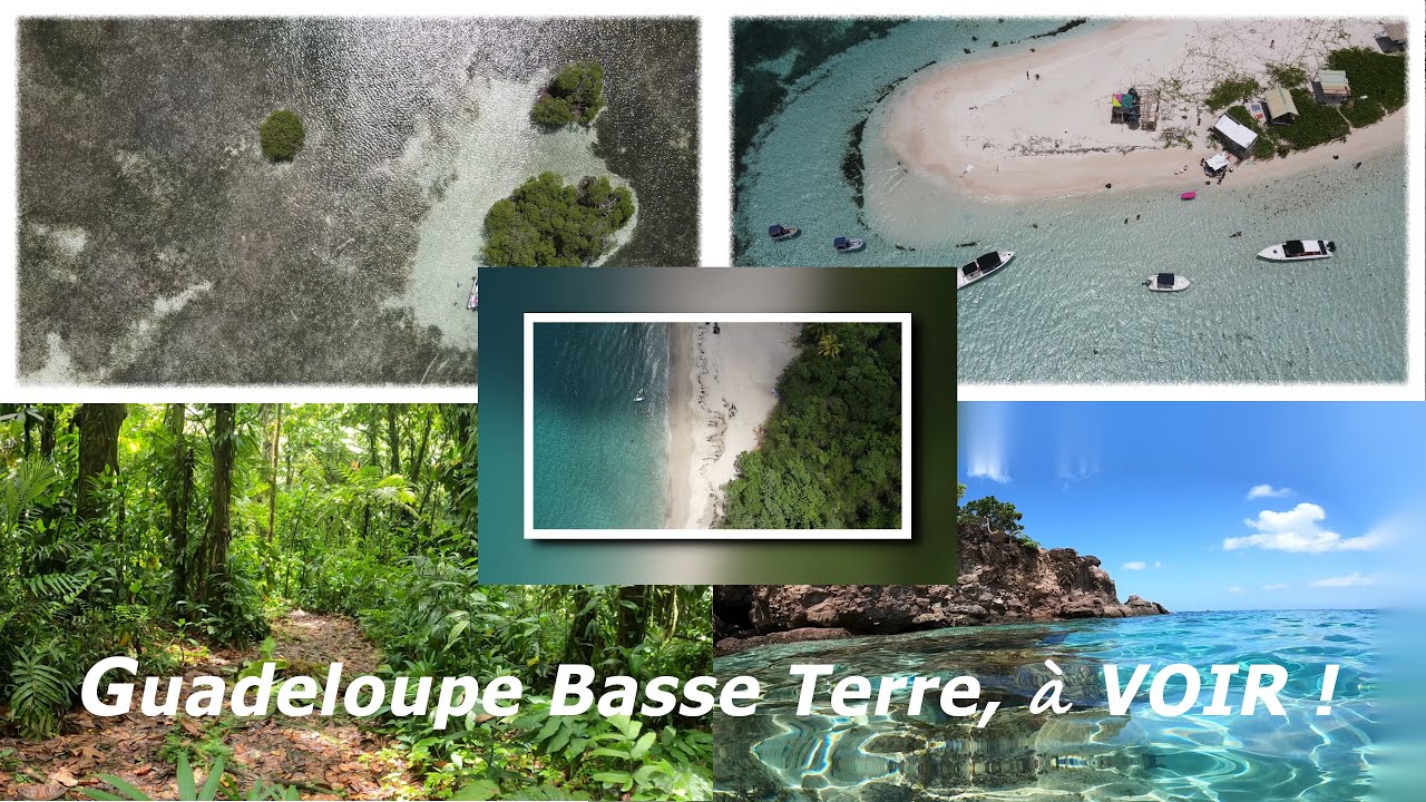 Guadeloupe Basse Terre, à voir, découvrir et profiter ! Vue aérienne - Drone