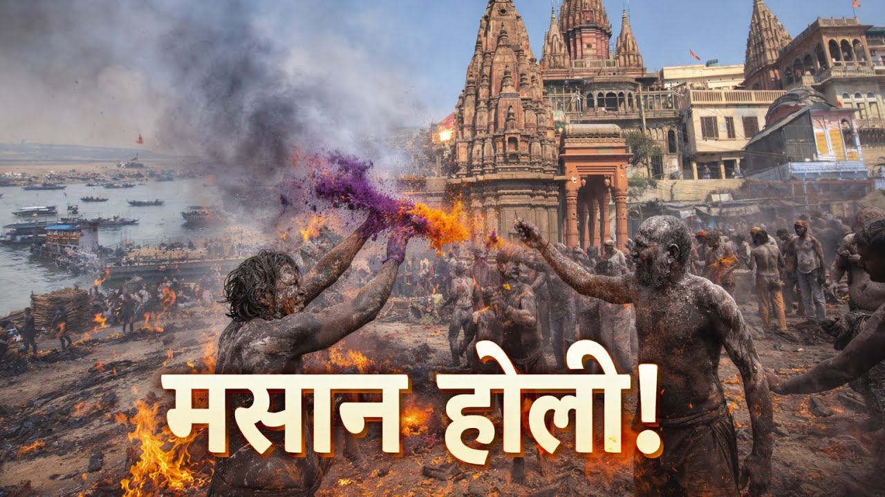 मणिकर्णिका काशी मसान होली 2026 | Masan Holi in Manikarnika| Kashi Masan Holi@NeerajPanigrahiVlogs