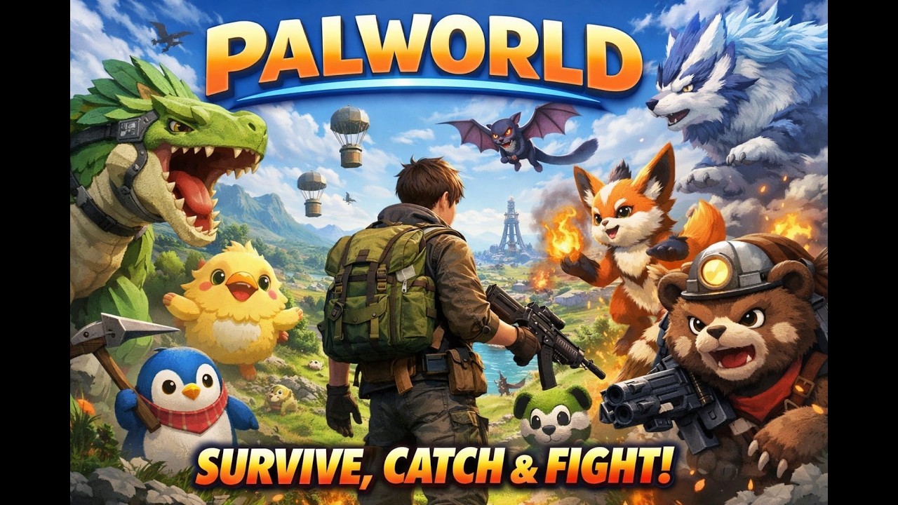 Palworld ki duniya ma apka swagat hai Day-2 | making our own world | Evil Within Live #palworld