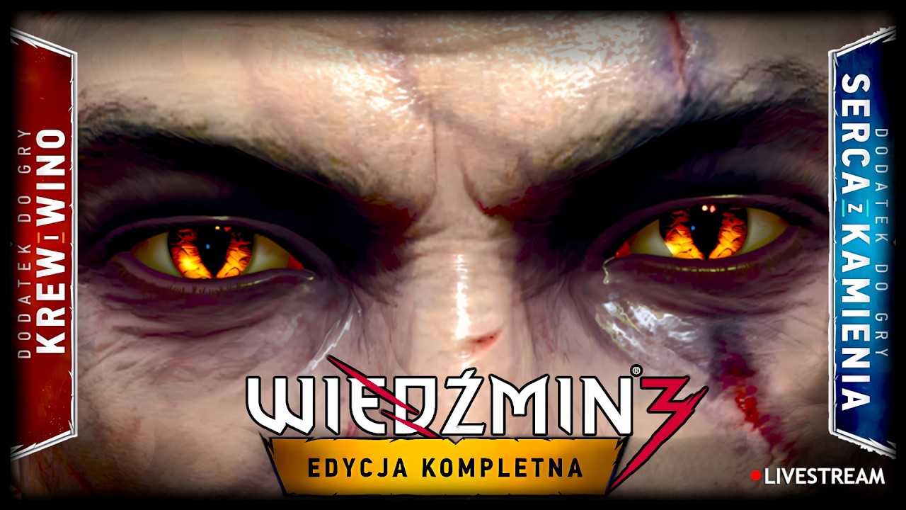 🩸 Wiedźmin 3: Edycja Kompletna 🩸 Serca z Kamienia | Build = Alchemia + Znaki | 100%Run