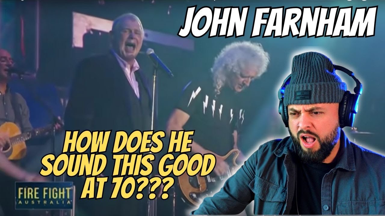 John Farnham ft. Brian May, Olivia Newton-John - You're The Voice | Vocalist From The UK Reacts