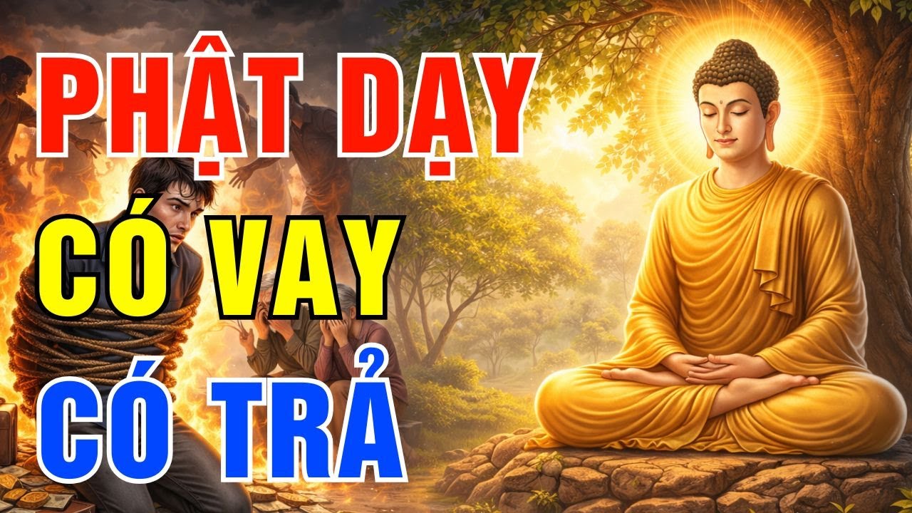 Lời Phật Dạy - Có Vay Có Trả, Của Cải Chỉ Là Tạm Nhân Quả Mới Là Thật Ai Cũng Nên Nghe!