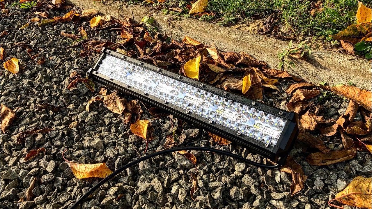 TEST:Led OffRoad Light Bar 360W // Led rampa 12v 360w //