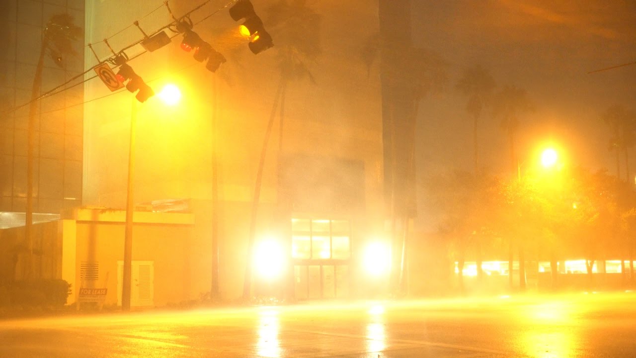 Hurricane Matthew Batters Florida - Melbourne/Cape Canaveral 10.07.2016