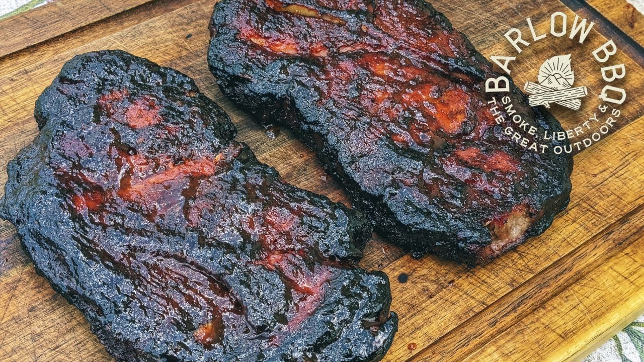 Weber Kettle Smoked Pork Steaks | Barlow BBQ 4K
