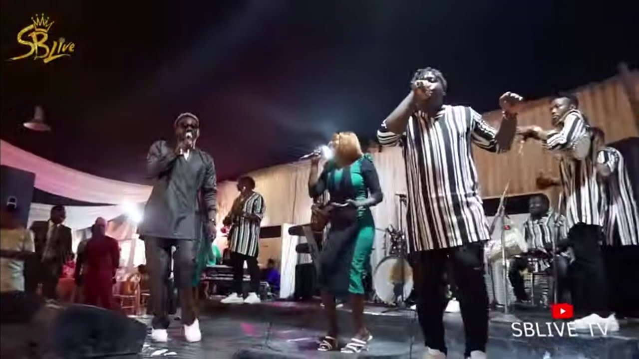 SB LIVE SUPERLATIVE PERFORMANCE AT LAGOS HIGH PROFILE WEDDING CEREMONY