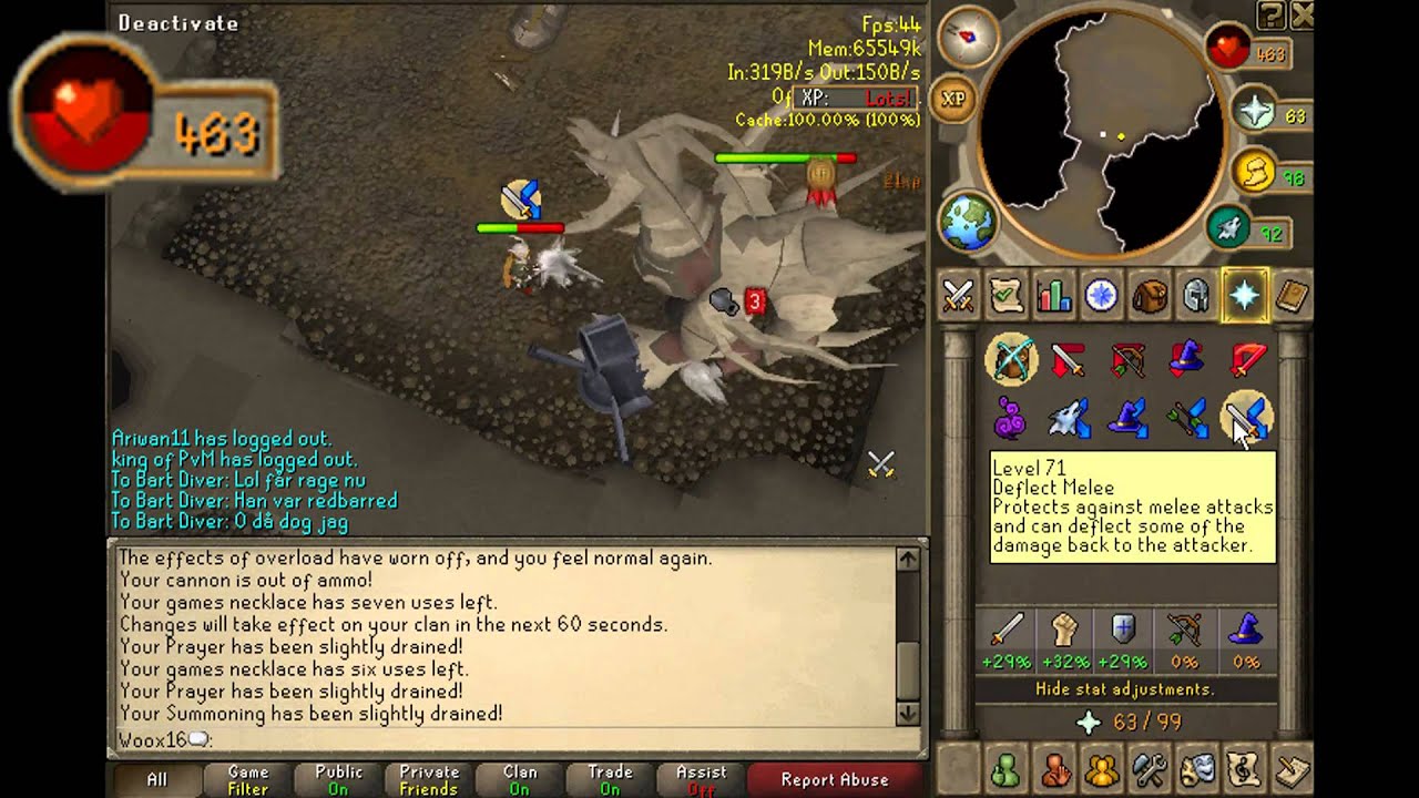Soloing Corporeal Beast without Food/Brews! [Runescape]