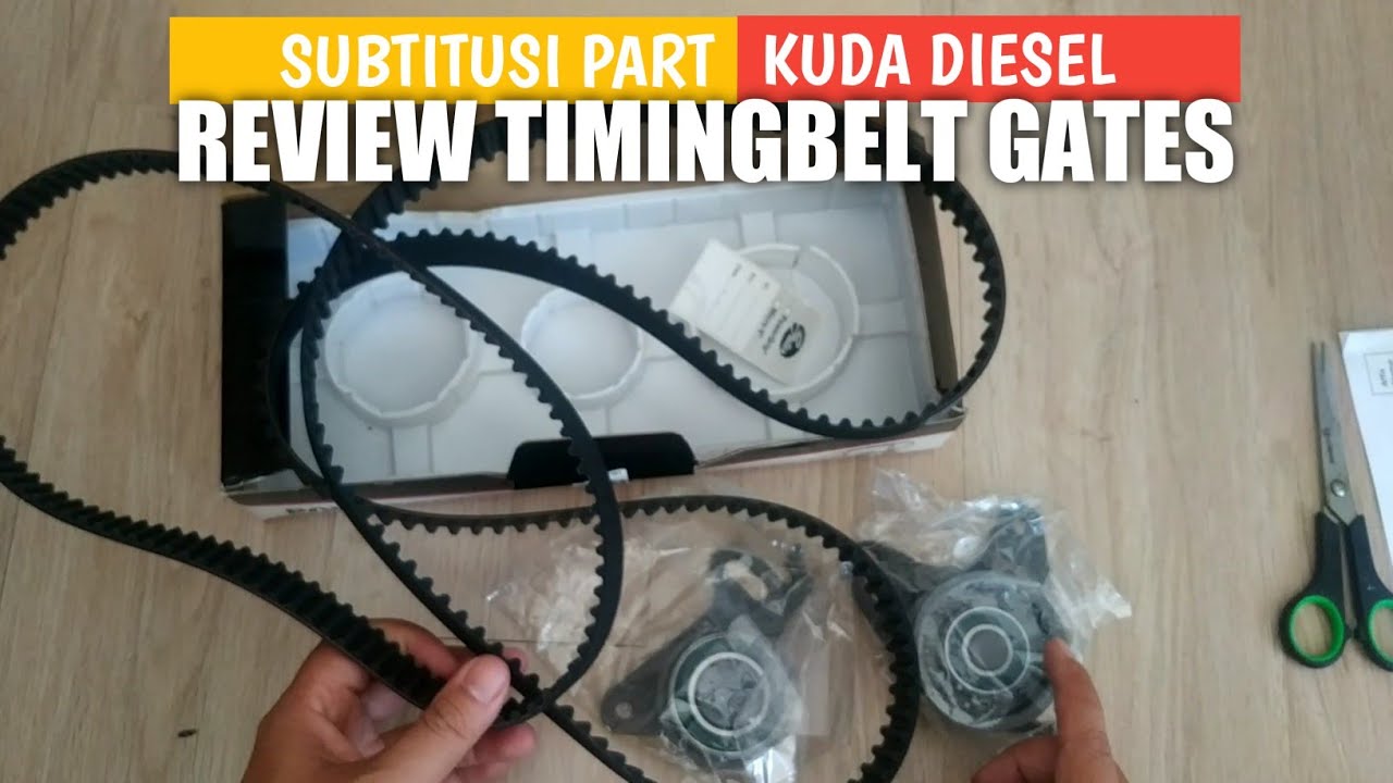 Unboxing & Review Timingbelt Gates | Subtitusi Original Part | Mitsubishi Kuda Diesel