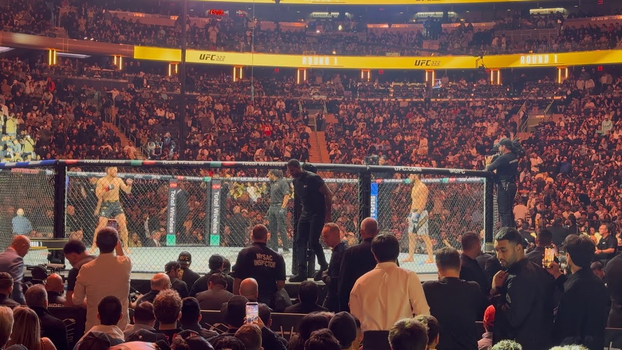 UFC 322 main event rd 1 - JDM vs Makhachev
