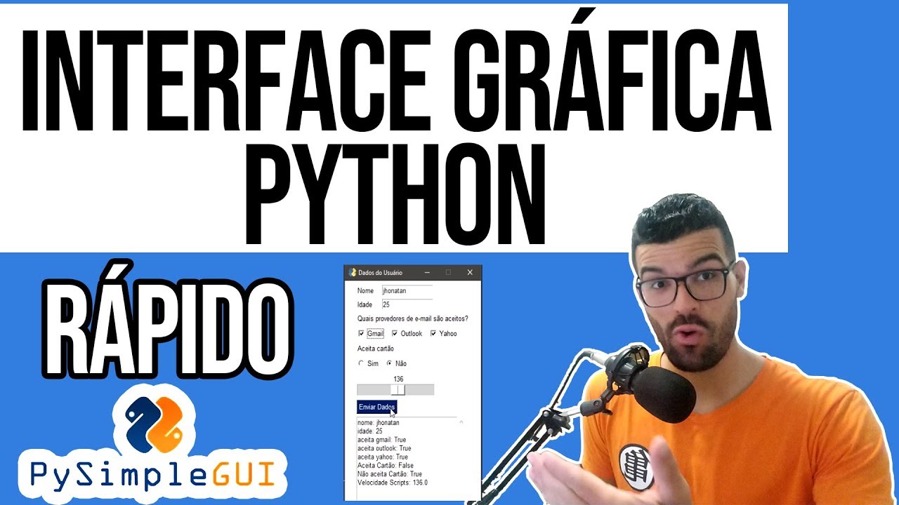PySimpleGui - Criando uma Interface Gráfica com Python