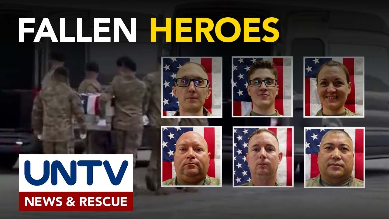 US servicemen na nasawi sa giyera vs. Iran, nakauwi na