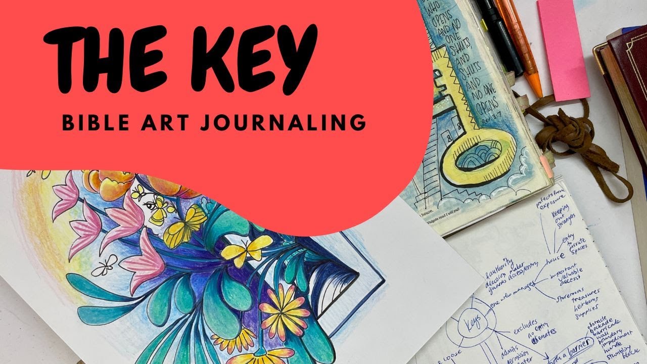 How I get inspiration and ideas  for Bible art journaling