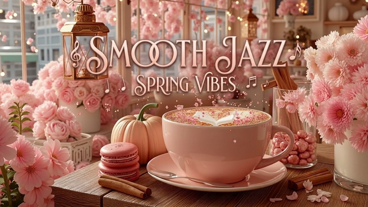 Spring Jazz Music | Smooth Jazz Spring Vibes - Relaxing Spring Jazz Instrumental For Morning