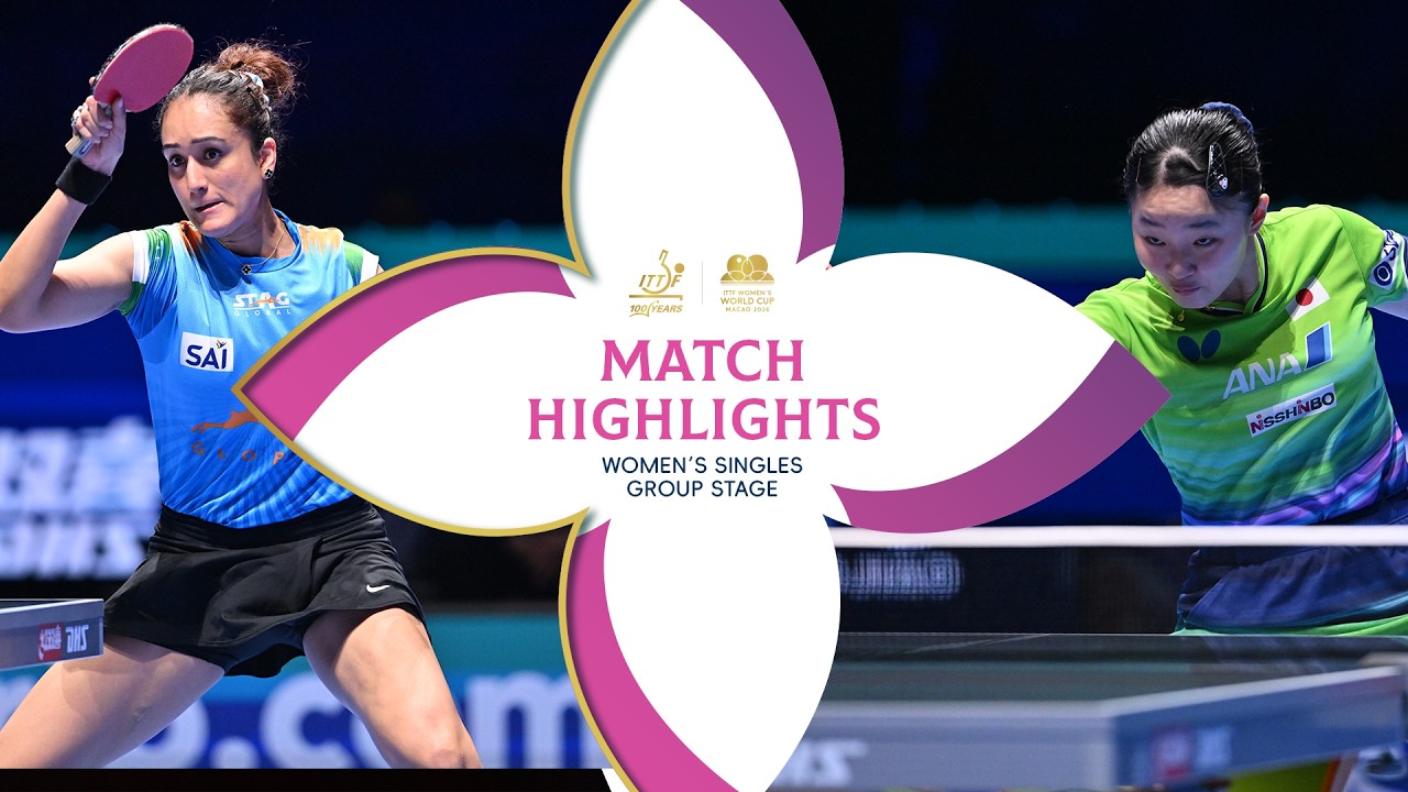 Manika Batra v Miwa Harimoto | Match Highlights |  #ITTFWorldCup 2026