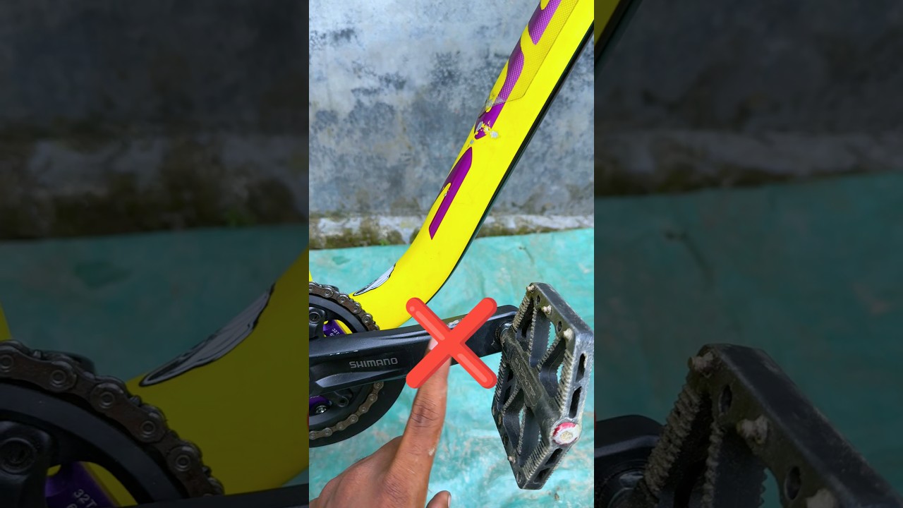 Bicycle Crank Protector Cover install #shorts #bike #crankcover #mtb