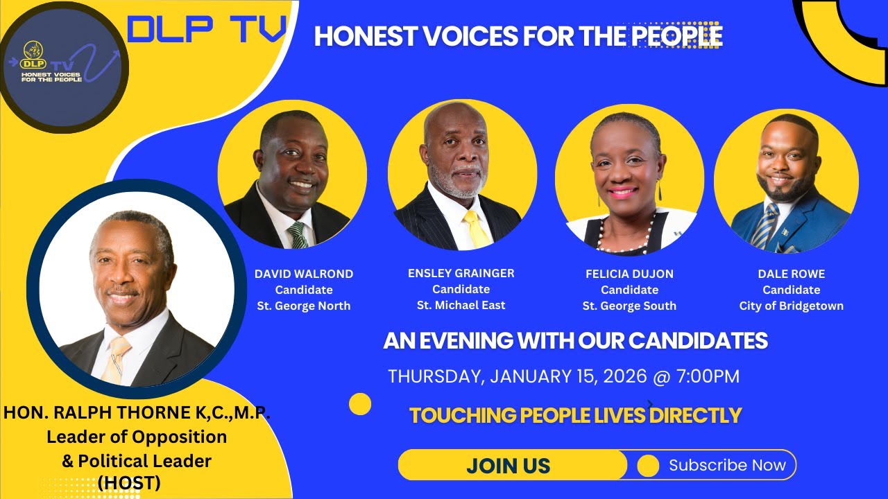 AN EVENING WITH OUR CANDIDATES