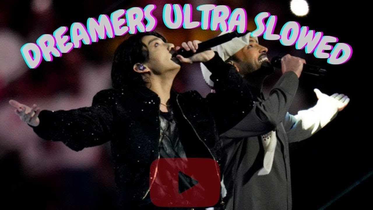 정국 Jung Kook (of BTS) Dreamers Ultra Slowed WC 22 ⚽ THEME