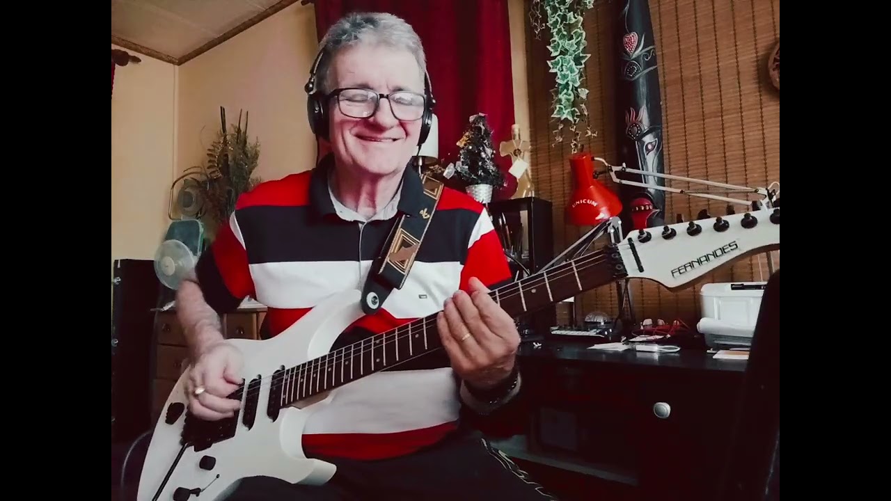 AHA- Take on me gitáron