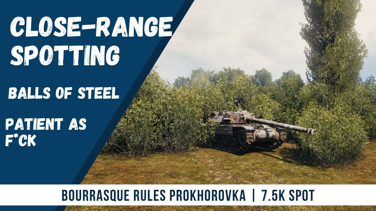 CLOSE-RANGE SPOTTING WITH NO FEAR 👁️⚔️ | Bourrasque Rules Prokhorovka | 7.5K SPOT | World of Tanks