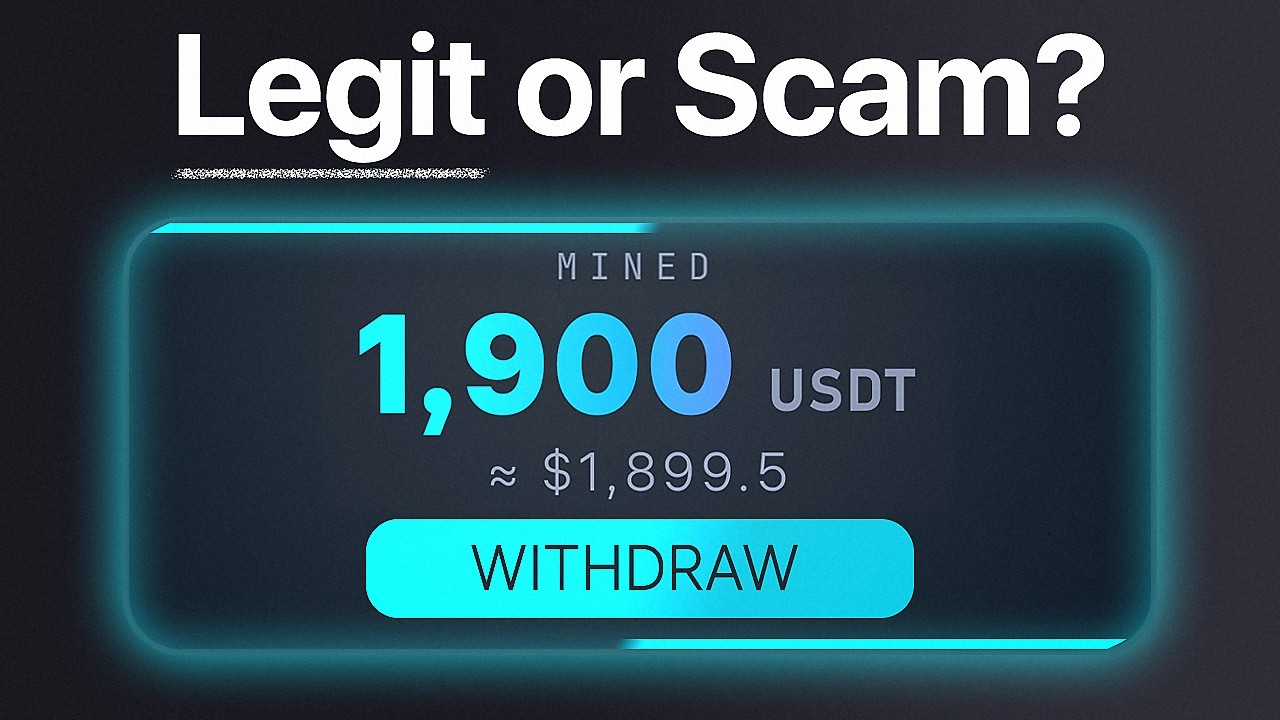 Cloud Mining 2026 Tutorial &ndash; USDT Mining Proof | Legit or Fake? Full Review